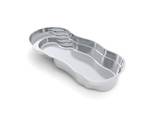 The Riviera 30 3D pool model