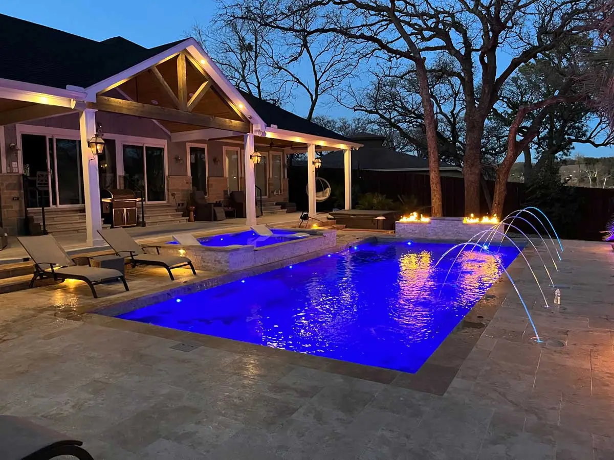 Supreme35-fiberglass-pools-leisure-pools-dallas Water features for your DFW swimming pool